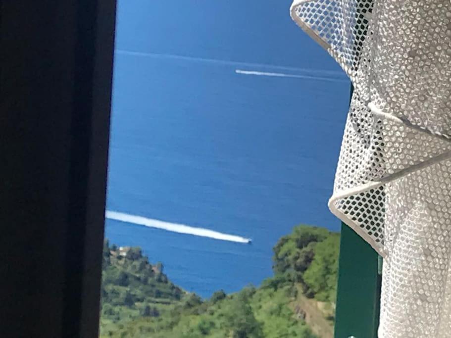 Вілла La Finestra Sul Mare A Drignana Вернацца Екстер'єр фото