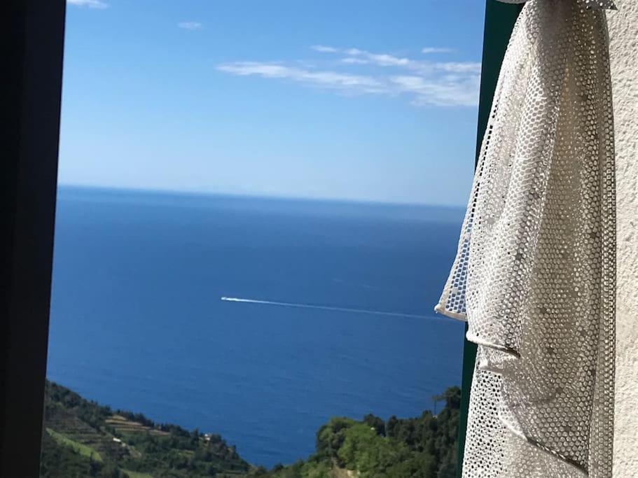 Вілла La Finestra Sul Mare A Drignana Вернацца Екстер'єр фото